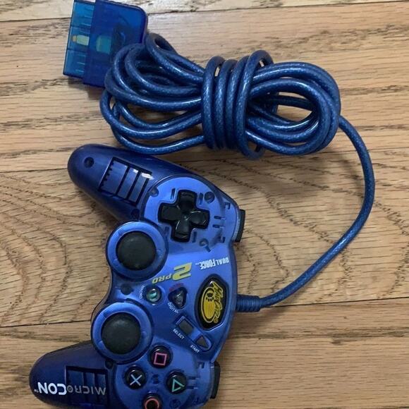 MADCATZ DUAL FORCE 2 PRO ANALOG DIGITAL‎ CONTROLLER PLAYSTATION - Picture 3 of 5